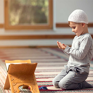 Girl learning online with laptop